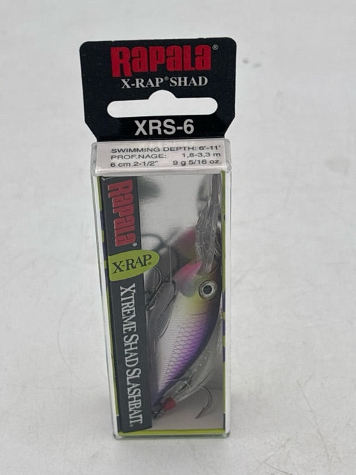Rapala  X1 Rap Shad 06 Purpledescent  XRS06PD