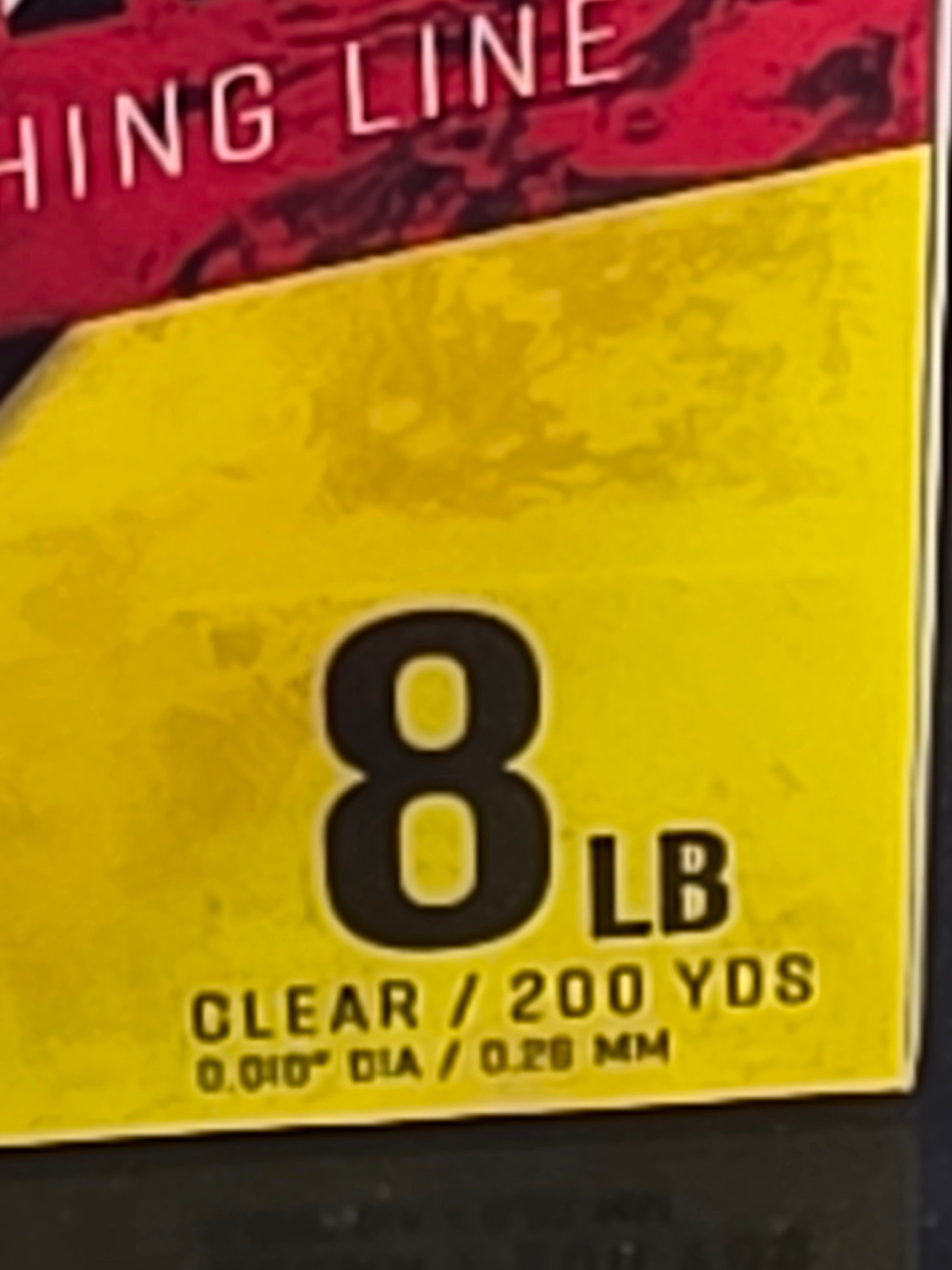 Strike King  Contra Fluorocarbon 200yd\/8lb  LPFC200-8C