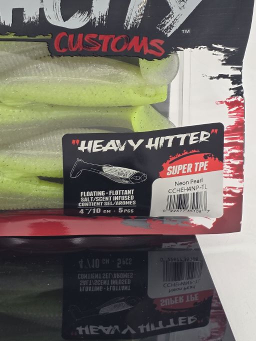 RAPALA Crush City Heavy Hitter 4 Neon CCHEH4NP-TL