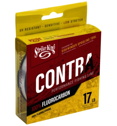 Strike King  Contra Fluorocarbon 200yd\/17lb  LPFC200-17C