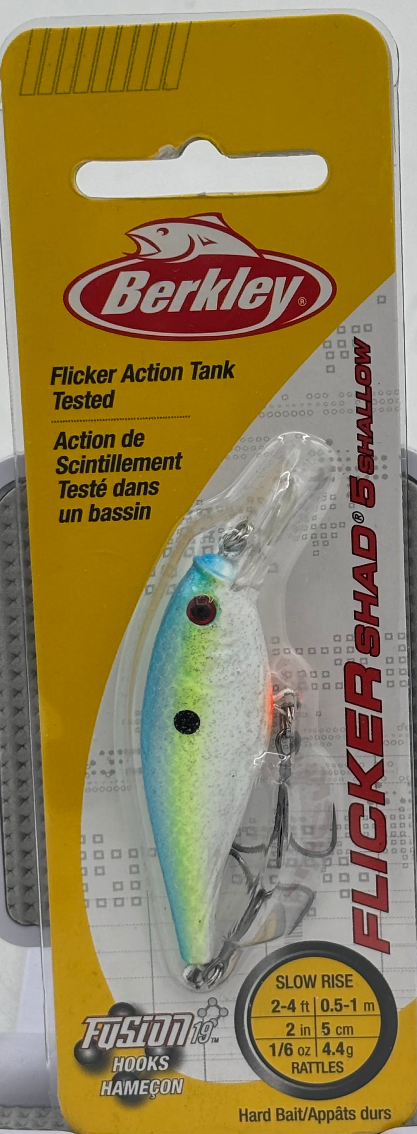 Berkley  Flicker Shad 5 Shallow Racy Shad  120-9079