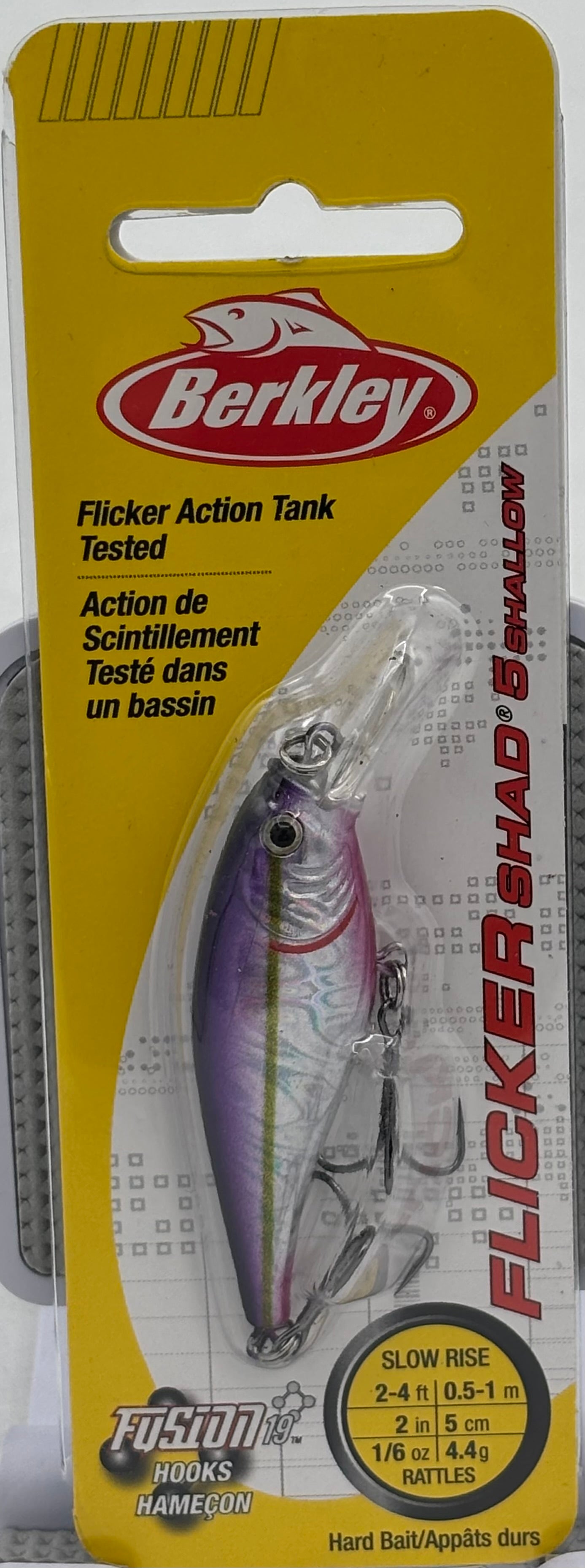 Berkley  Flicker Shad 5 Shallow Slick Alewife 1\/6 oz 120-9081