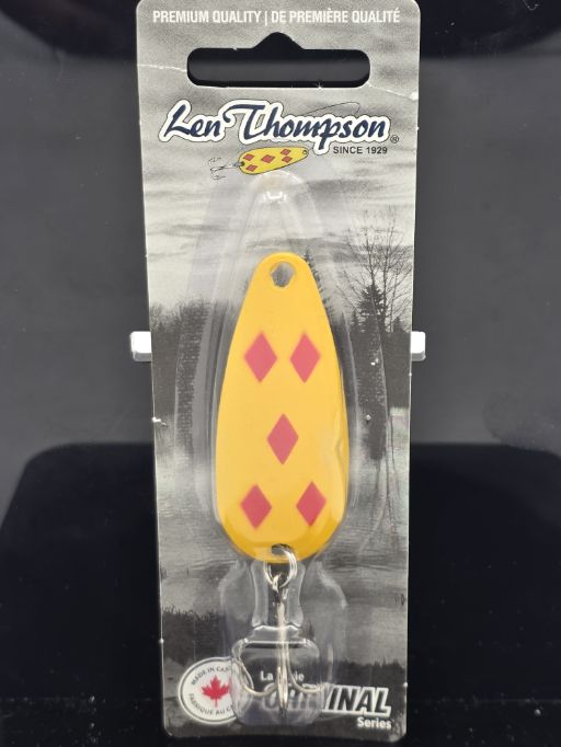Len Thompson  0 YR - Yellow & Red Five of Diamonds TM - Original Series 001-0002
