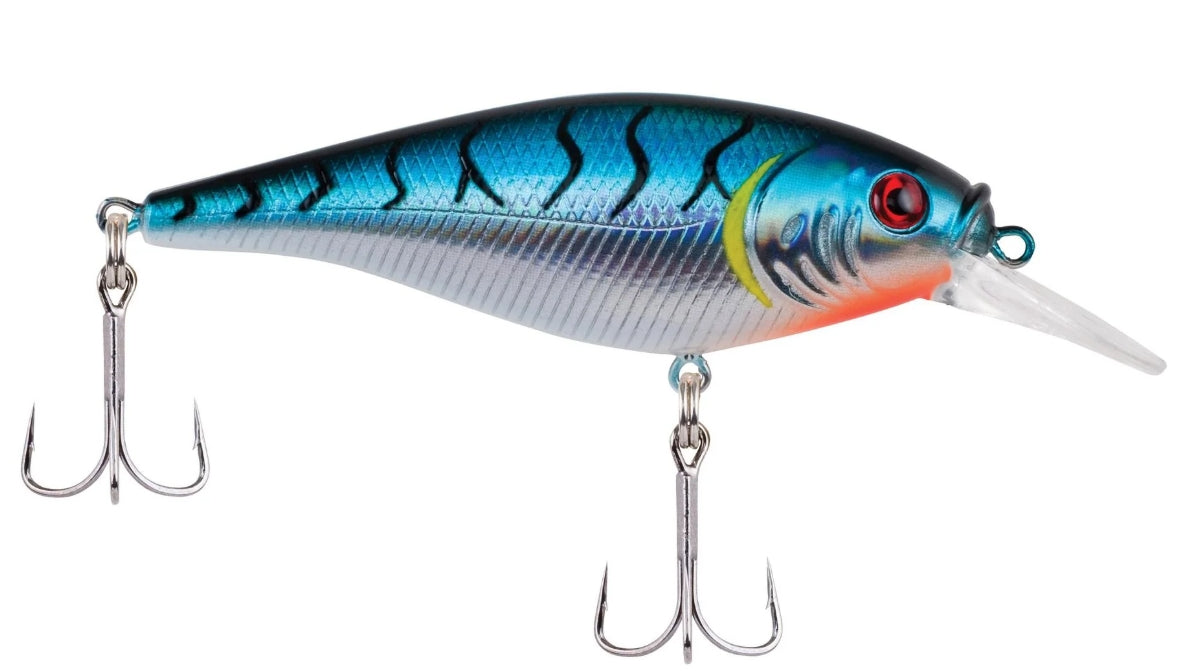 Berkley  Flicker Shad 5 Shallow Blue Tiger  120-9058