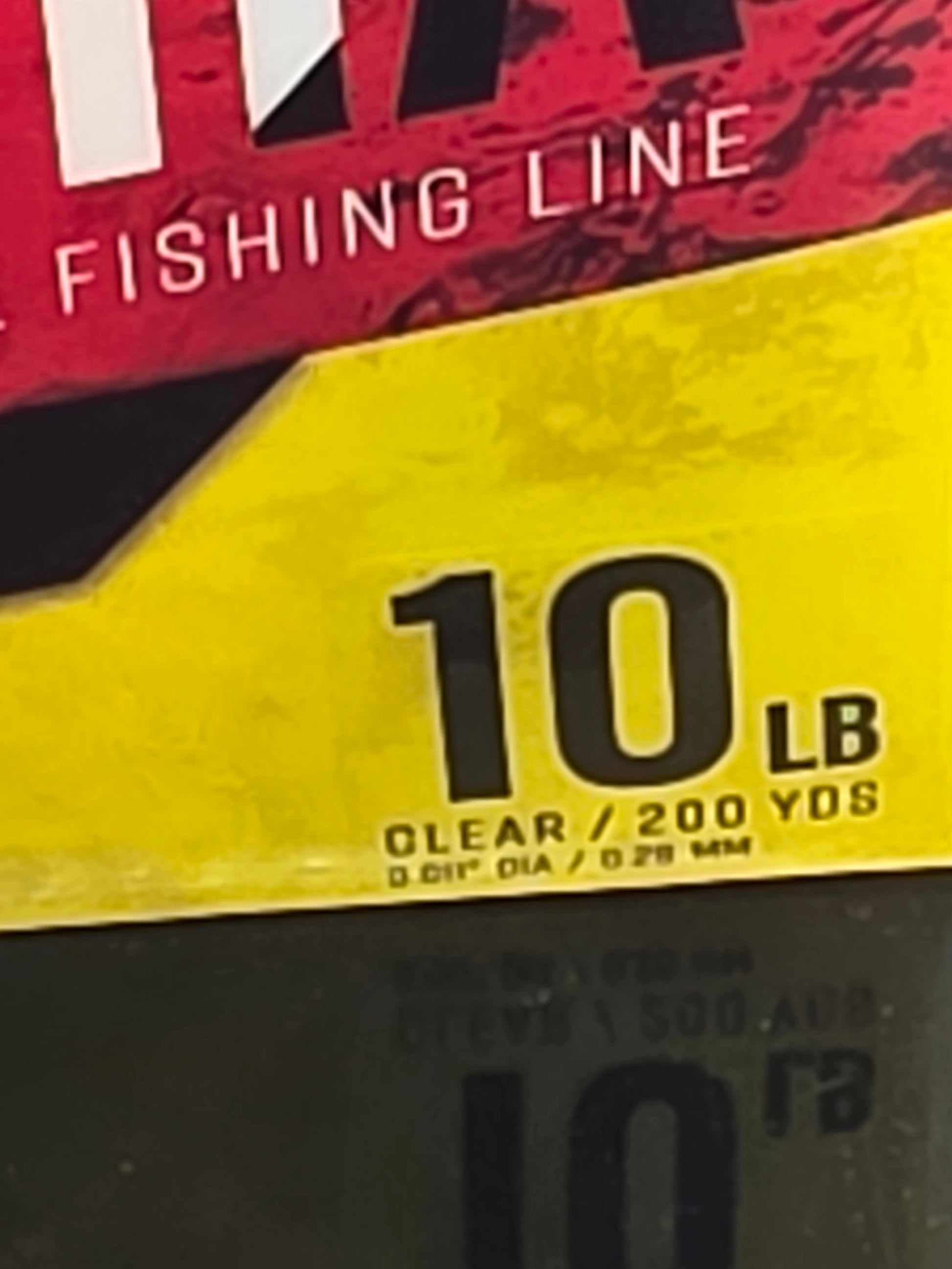 Strike King  Contra Fluorocarbon 200yd\/10lb  LPFC200-10C
