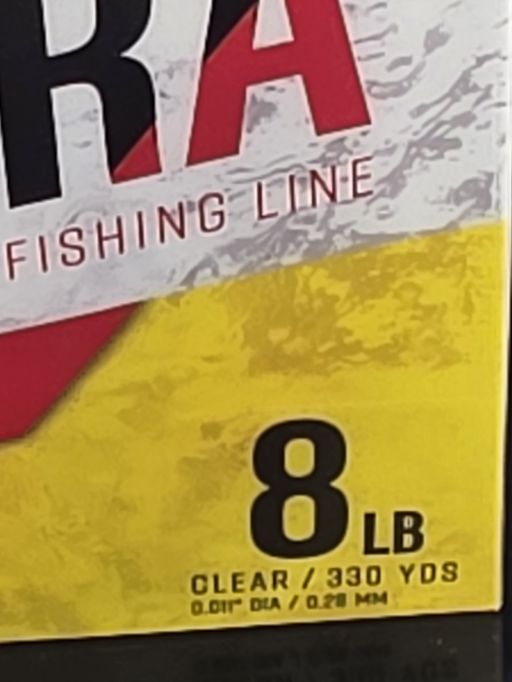 Strike King  Contra Monofilament 330yd\/8lb  LPM330-8C