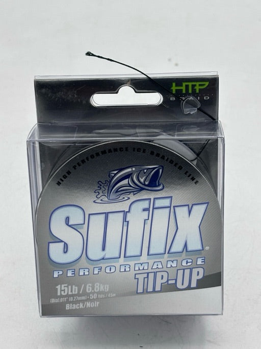 Sufix  Tip-Up Performance Black 15 lb \/ 50 Yds  033-7510