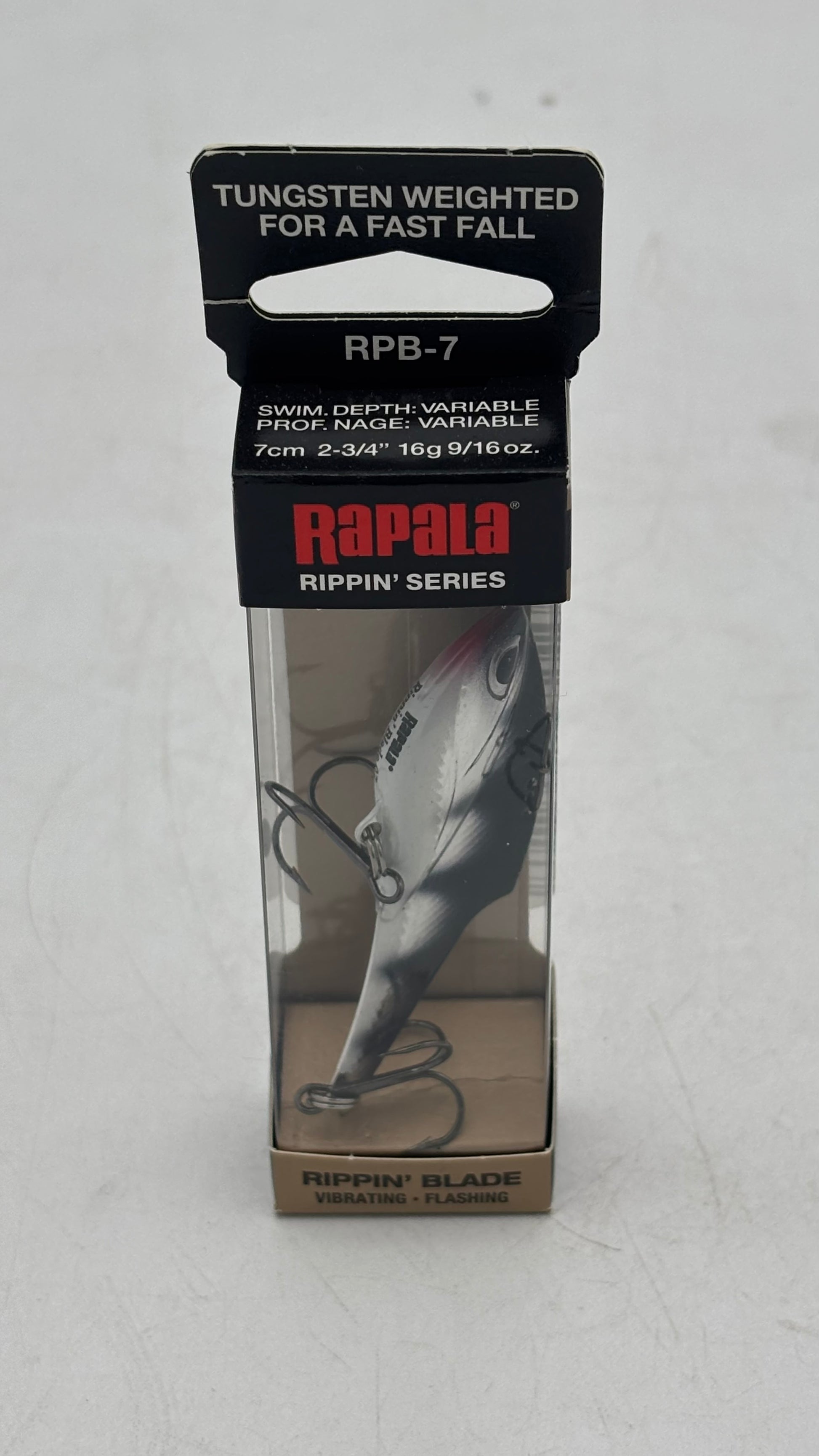 Rapala  Rippin Blade 07 Chrome Tiger  RPB07CRT