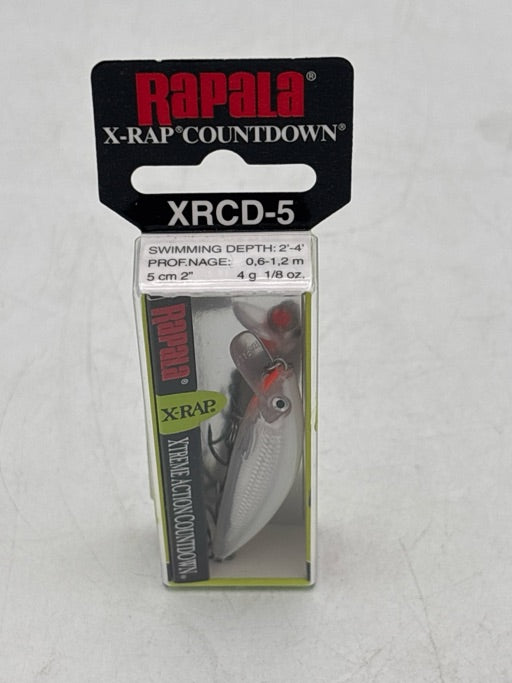 Rapala  X 1 Rap CountDown 05 Glass Ghost  XRCD05GG