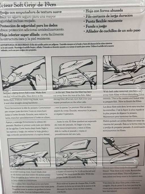 Rapala 7\u201D Soft Grip Fillet Knife  BP707SH1