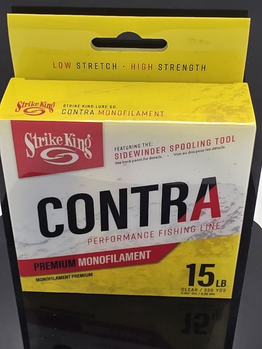 Strike King  Contra Monofilament 330 yd/15lb  LPM330-15C