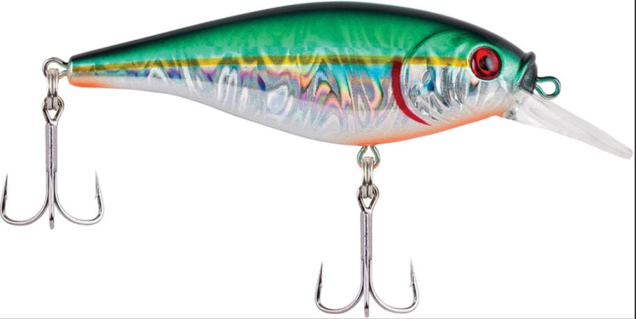 Berkley  Flicker Shad 5 Shallow Slick Green Alewife 1\/6 oz  120-9083