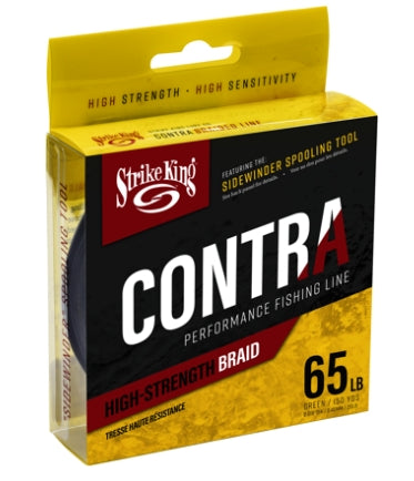 Strike King  Contra Braid 150yd\/65lb Green LPB150-65G