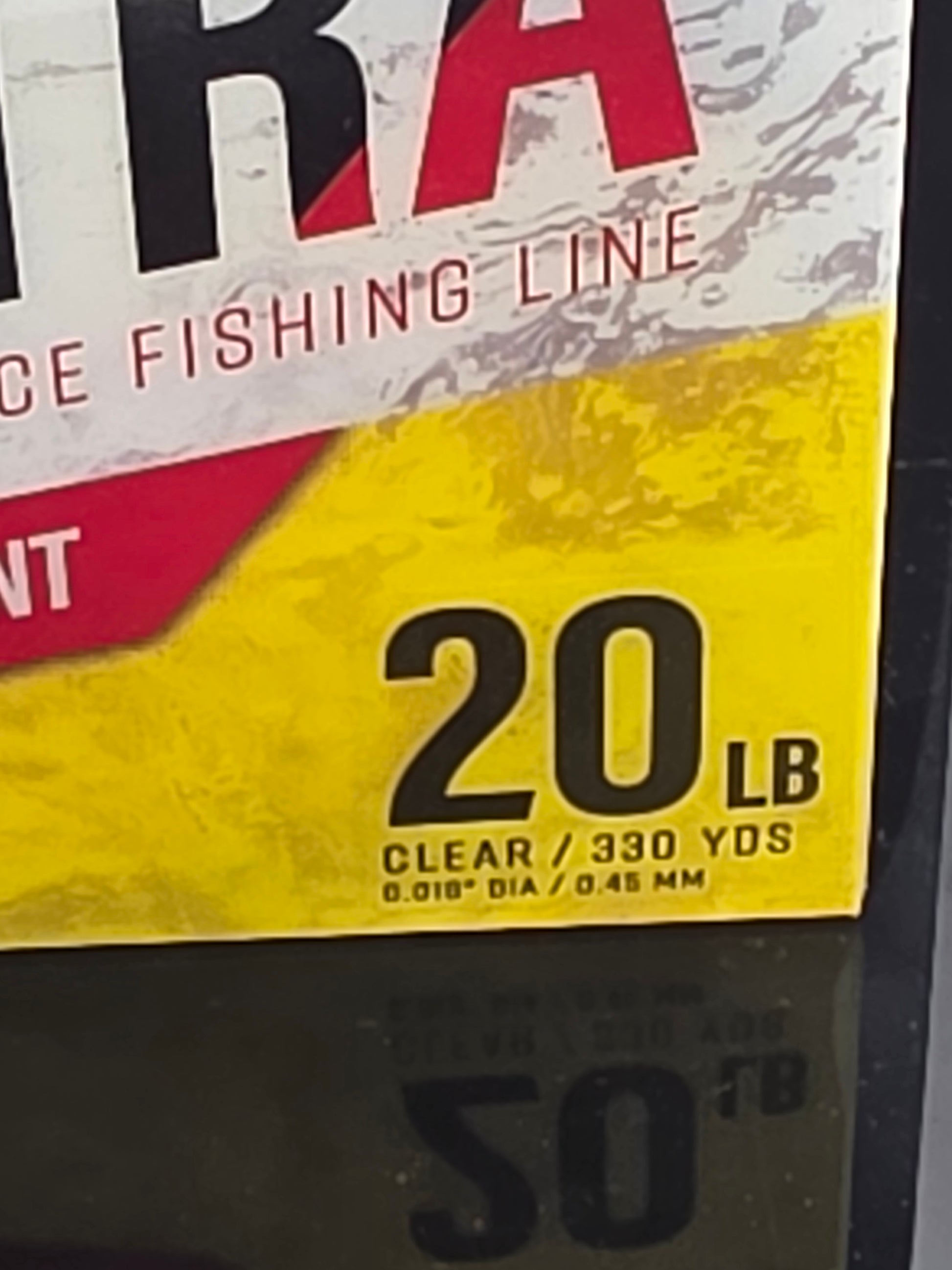 Strike King  Contra Monofilament 330yd\/20lb LPM330-20C