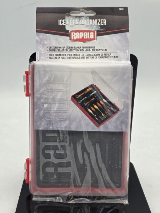 RAPALA  Ice Lure Organizer - Ice Jigging Box RILO
