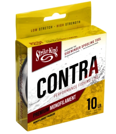 Strike King  Contra Monofilament 330yd\/10lb  LPM330-10C