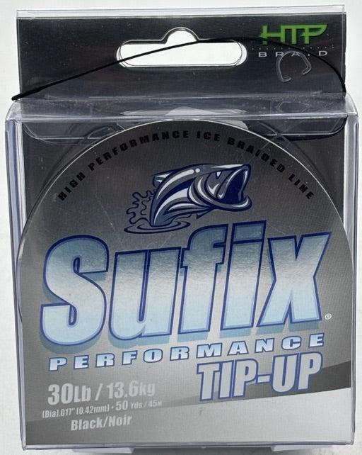 Sufix  Tip-Up Performance Black 30 lb \/ 50 Yds  033-7511