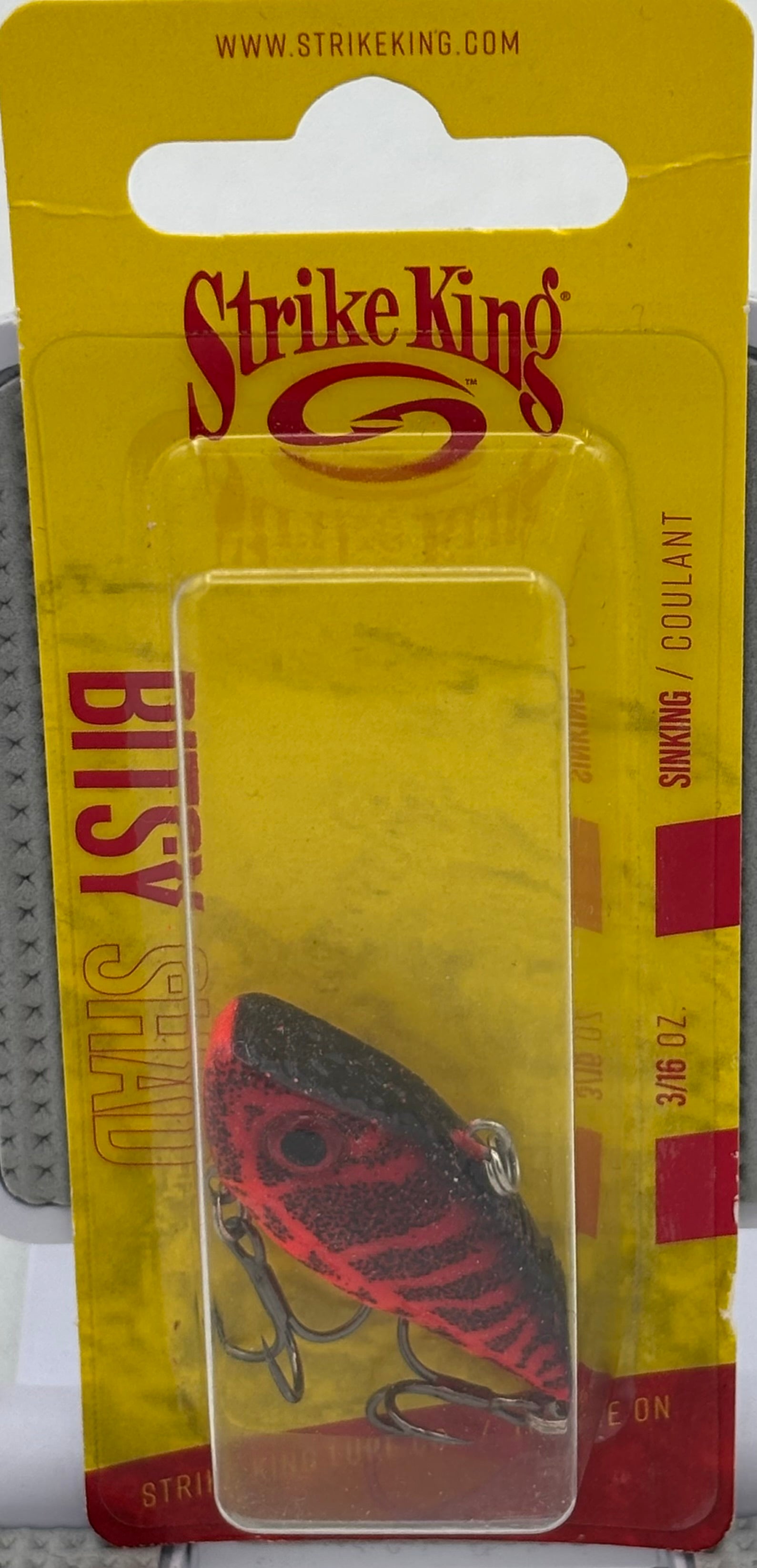 Strike King Bitsy Shad Chilli Craw  REYESDB-648