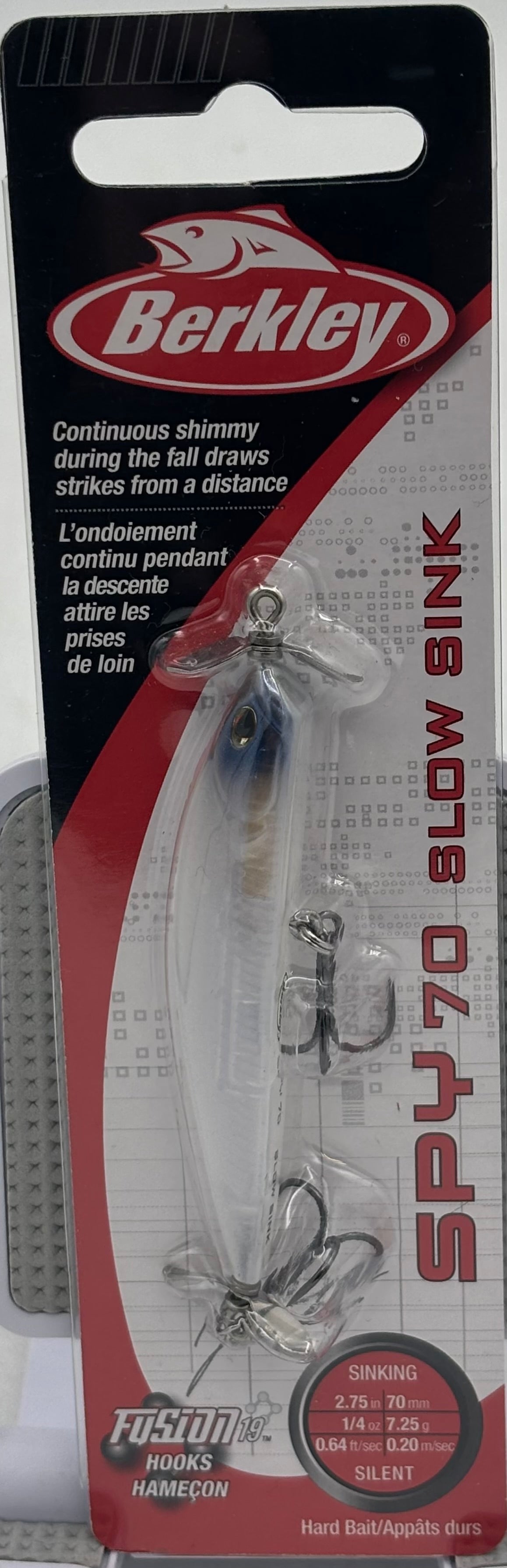 Berkley  Spy 70 Slow Sink Ghost White  120-8404