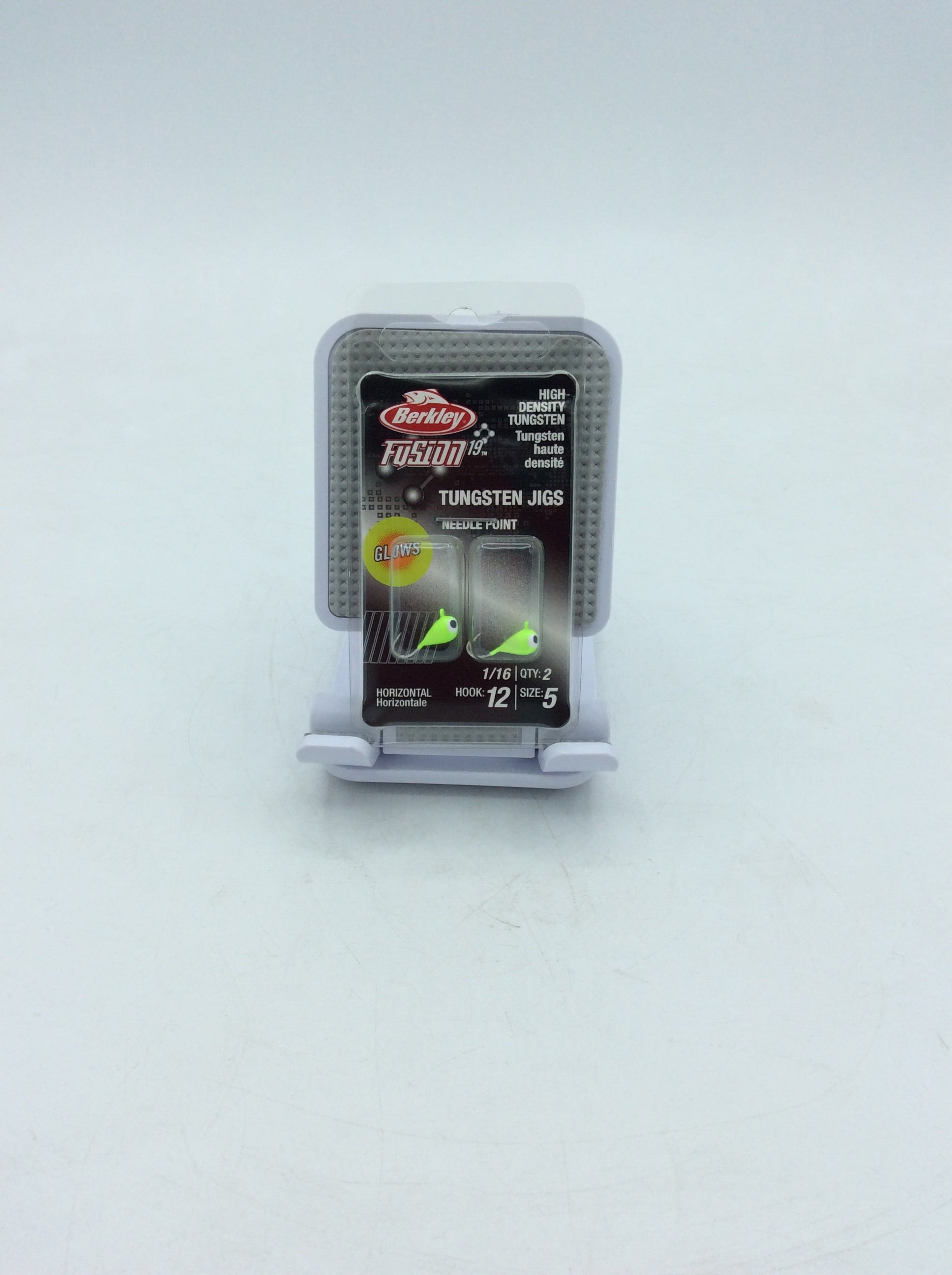 Berkley  Fusion19 Tungsten Jigs, Chartreuse, 2-pack 120-4370