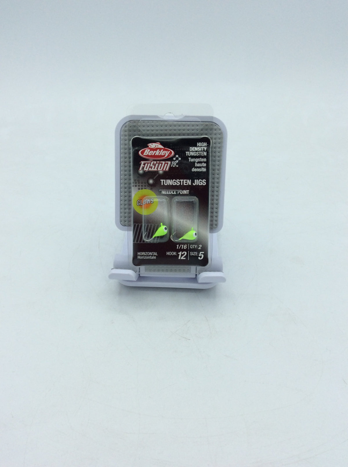 Berkley  Fusion19 Tungsten Jigs, Chartreuse, 2-pack 120-4370