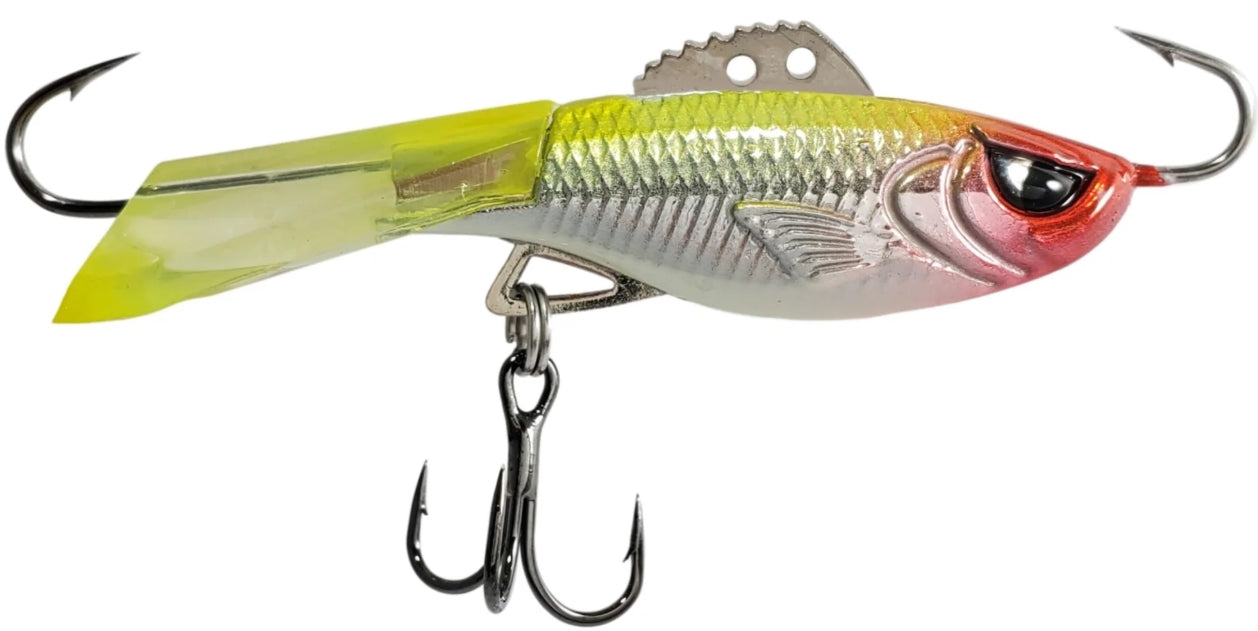 Acme  Hyper-Rattle Yellow\/Red Glow 1.5\" 096-883