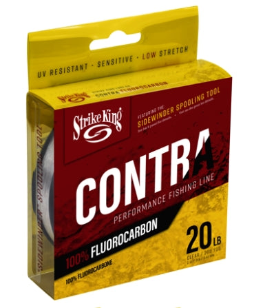 Strike King  Contra Fluorocarbon 200yd\/20lb  LPFC200-20C