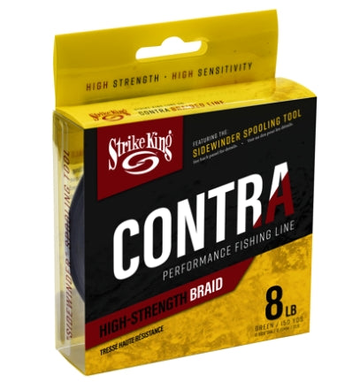 Strike King  Contra Braid 150yd\/8lb Green  LPB150-8G