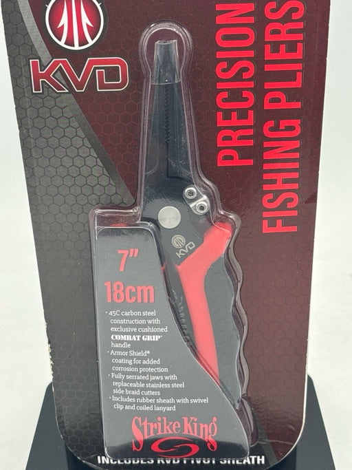 Strike King  KVD 7-201D Precision Carbon Plier  CP7KVD