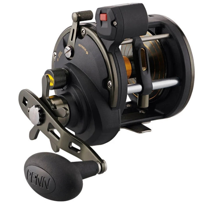 PENN Squall II Level Wind Reel w\/ Line Counter 5 SQULII20LWLC