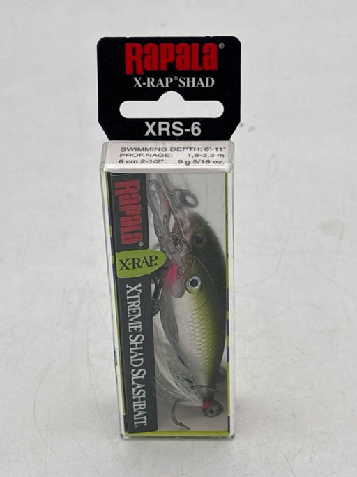 Rapala  X 1 Rap Shad 06 Olive Green  XRS06OG