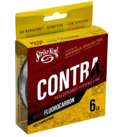 Strike King  Contra Fluorocarbon 200yd\/6lb LPFC200-6C