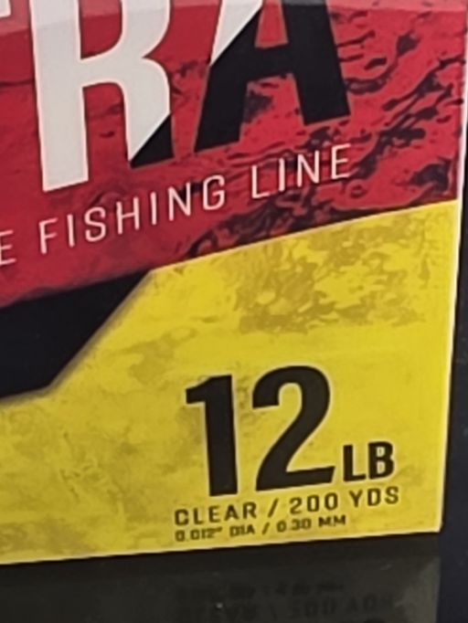 Strike King  Contra Fluorocarbon 200yd\/12lb  LPFC200-12C