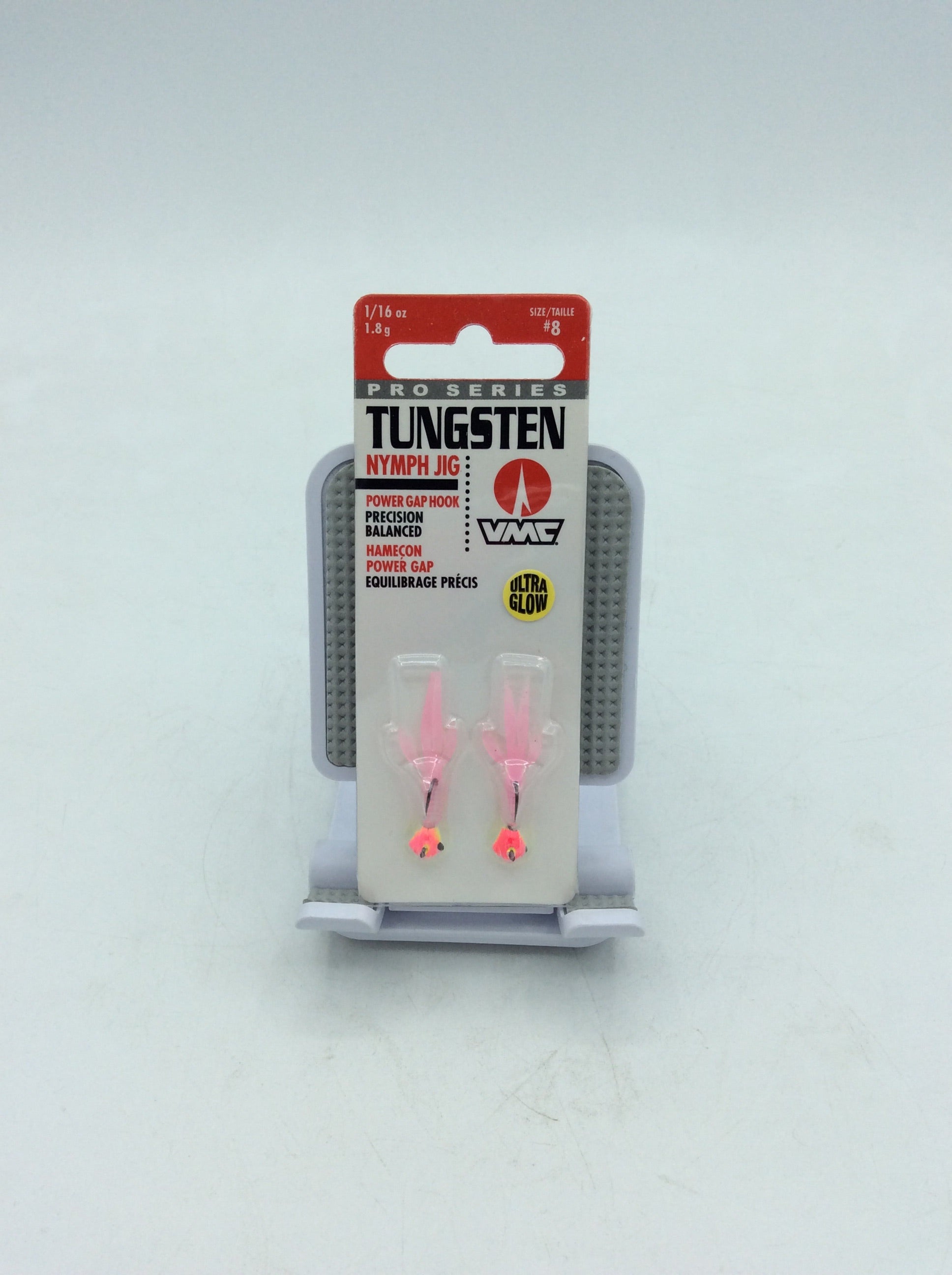 VMC Tungsten Nymph Jig Pink 2-pack TNYJ116PCGL