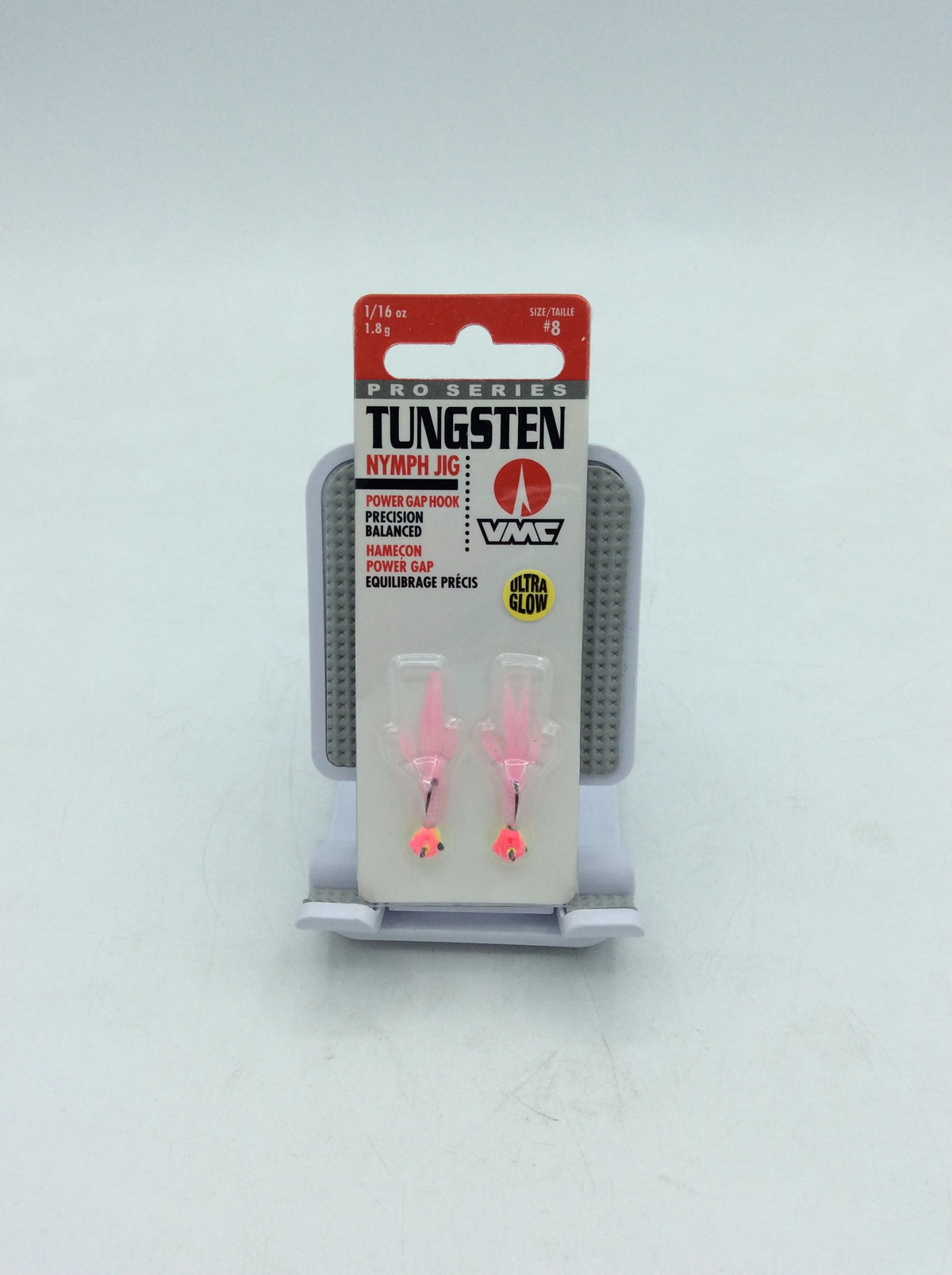 VMC Tungsten Nymph Jig Pink 2-pack TNYJ116PCGL