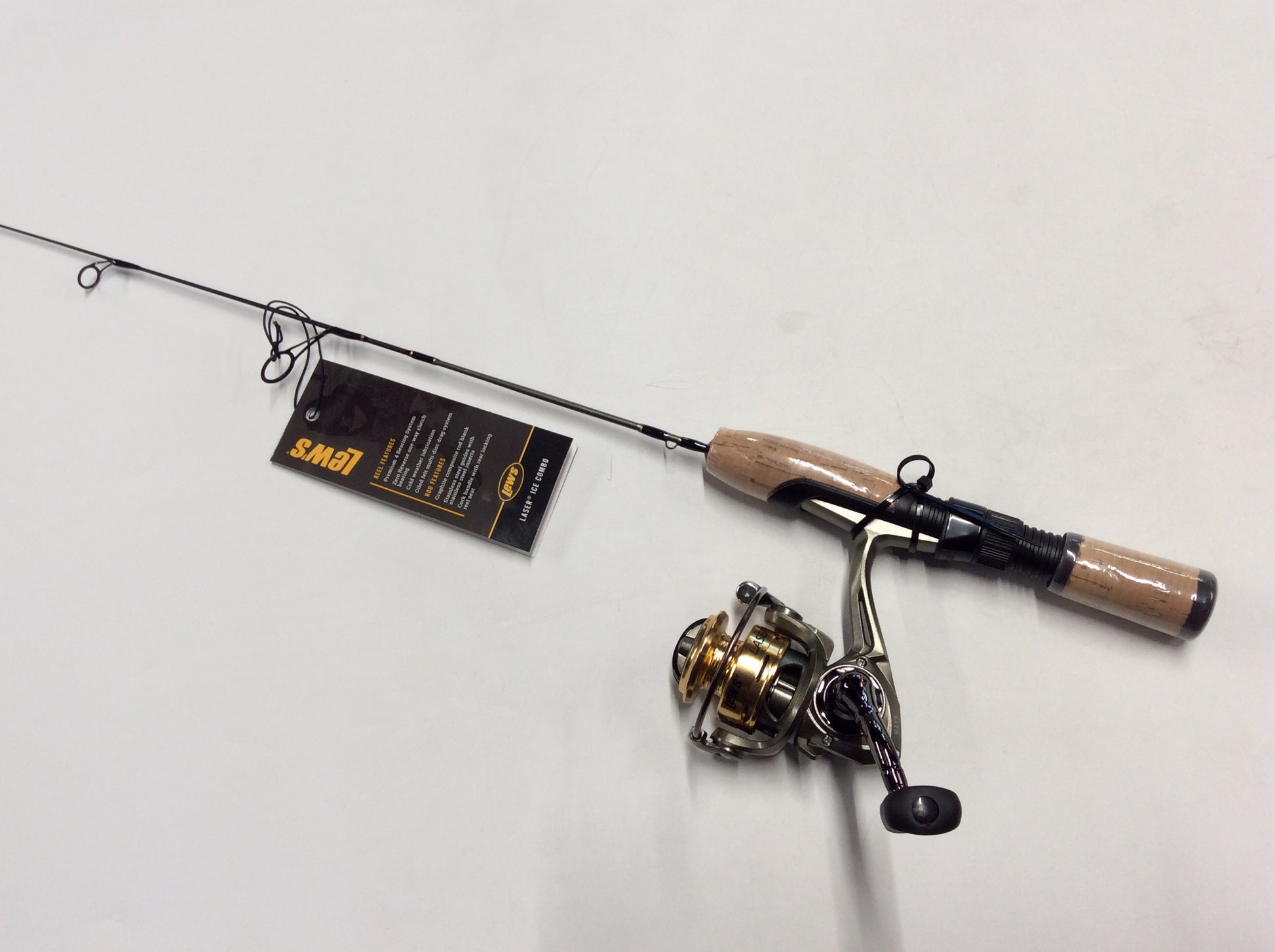 LEW'S LASER ICE SPINNING COMBO, 25, UL LI7525UL