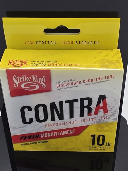 Strike King  Contra Monofilament 330yd\/10lb  LPM330-10C