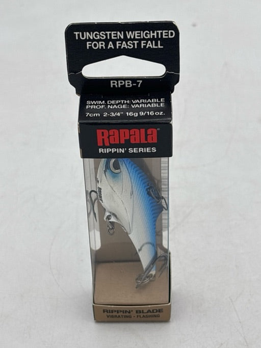Rapala  Rippin Blade 07 Chrome Blue  RPB07CHB