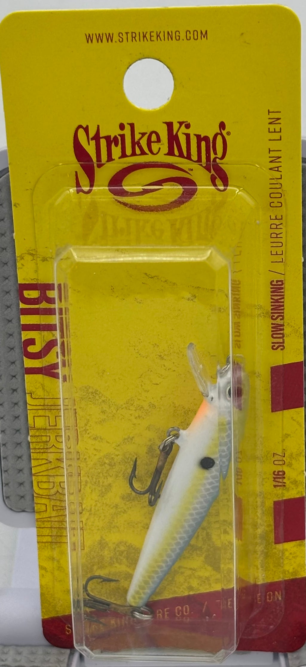 Strike King  Bitsy Jerkbait Sexy Shad  HCJB-590
