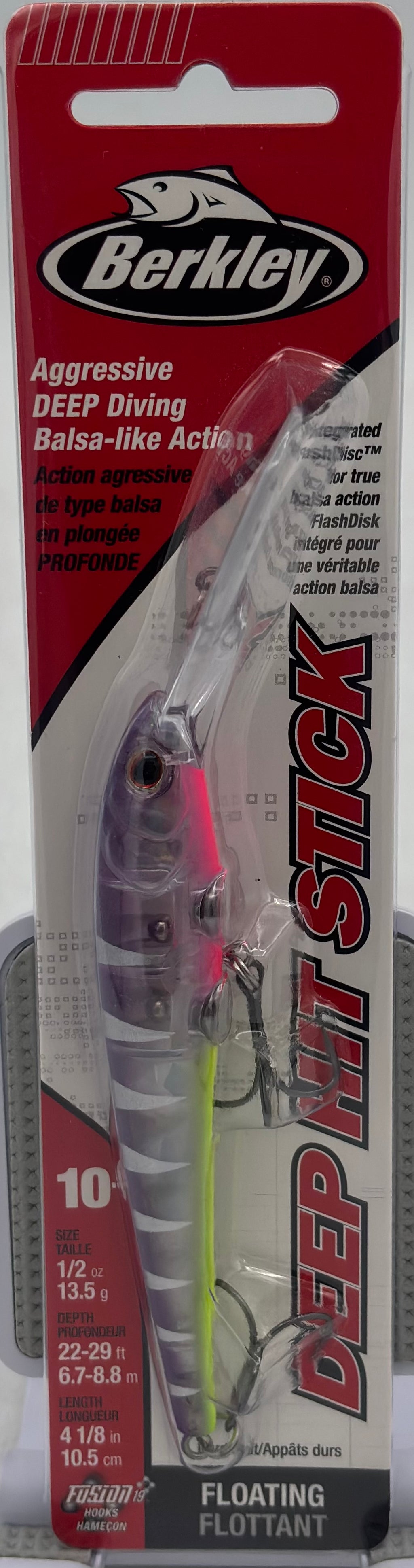 Berkley  Deep Hit Stick Tiger King 1\/2 oz  120-4486