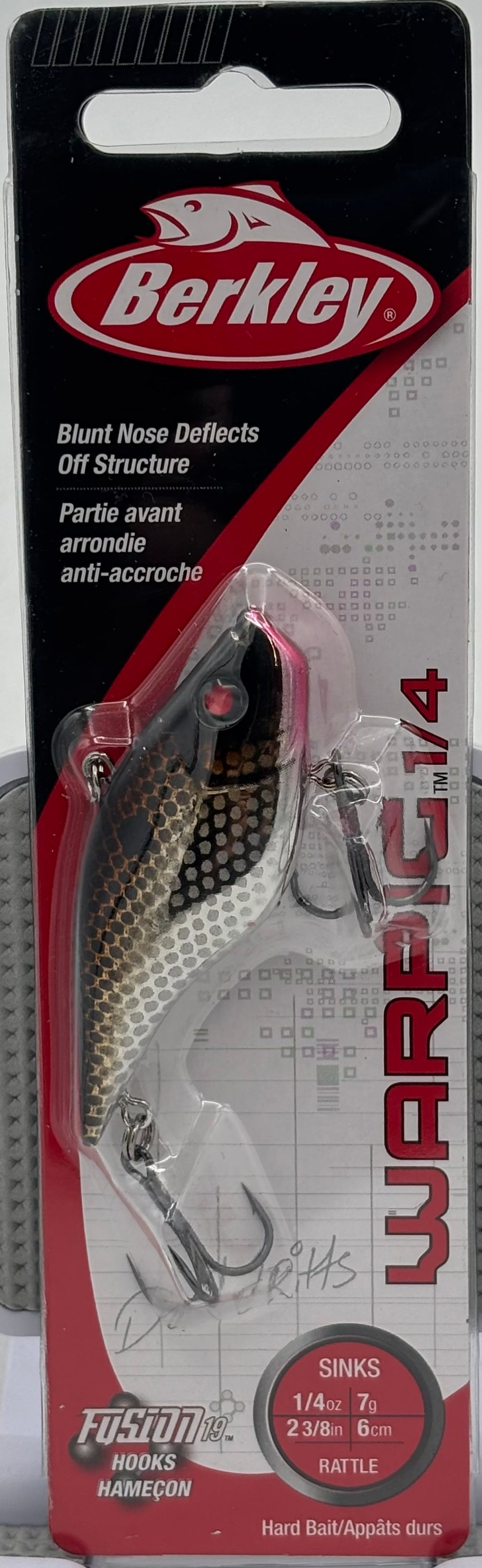 Berkley  Warpig 1\/4 Black Silver  120-9581