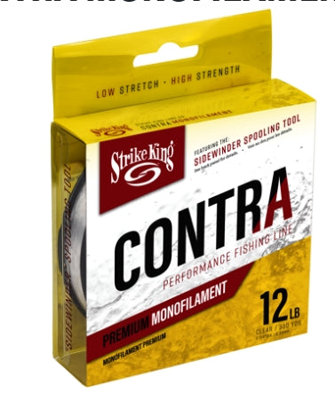 Strike King  Contra Monofilament 330yd\/12lb  LPM330-12C