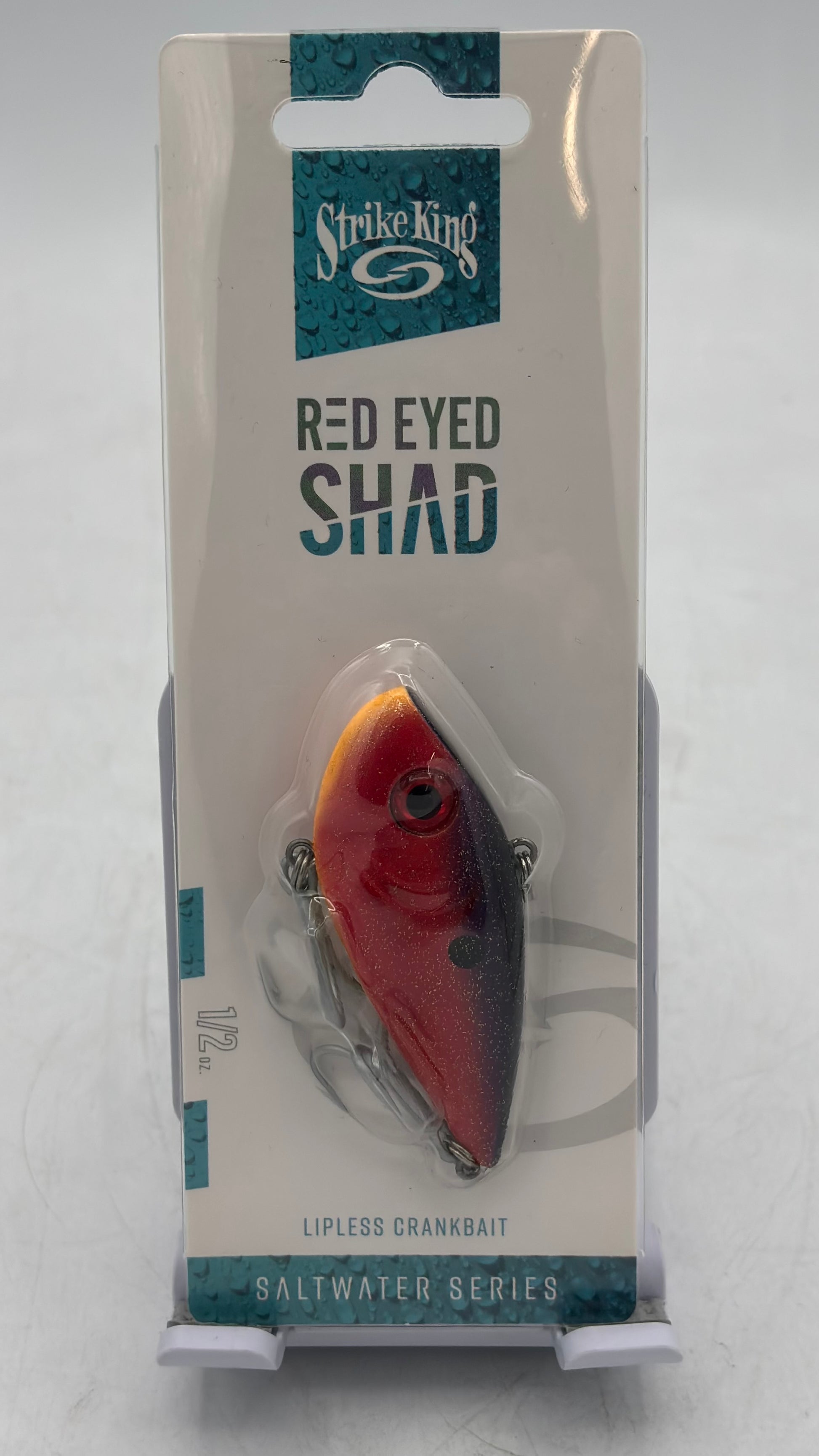 Strike King  Saltwater Red Eye Shad Strawberry Red REYESDSW12-448