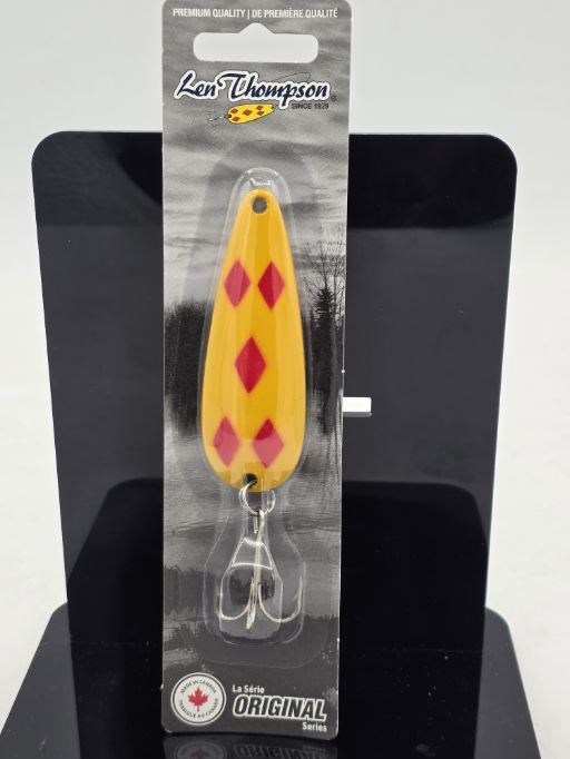 Len Thompson  2 YR - Yellow & Red Five of Diamonds TM - Original Series 001-0048