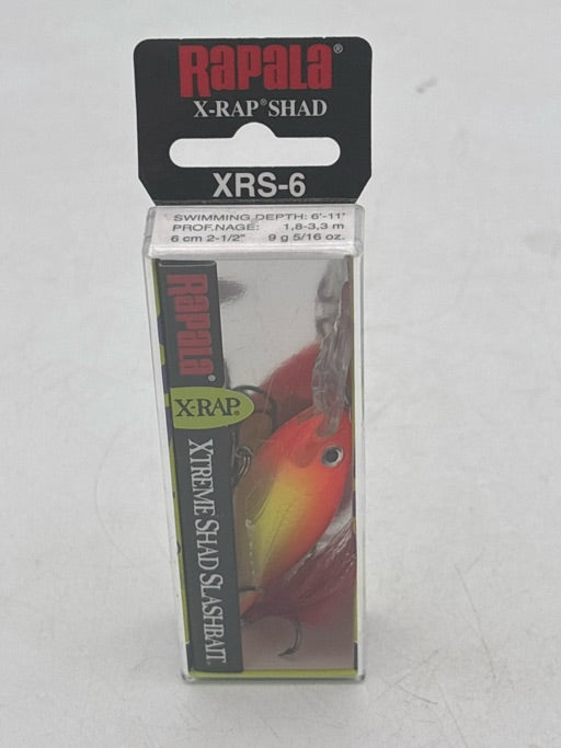 Rapala  X 1 Rap Shad 06 Hot Head  XRS06HH
