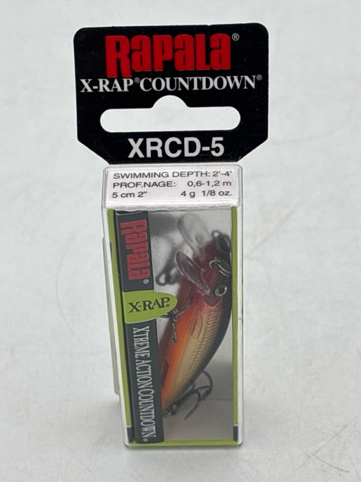 Rapala  X1 Rap CountDown 05 Gold  XRCD05G