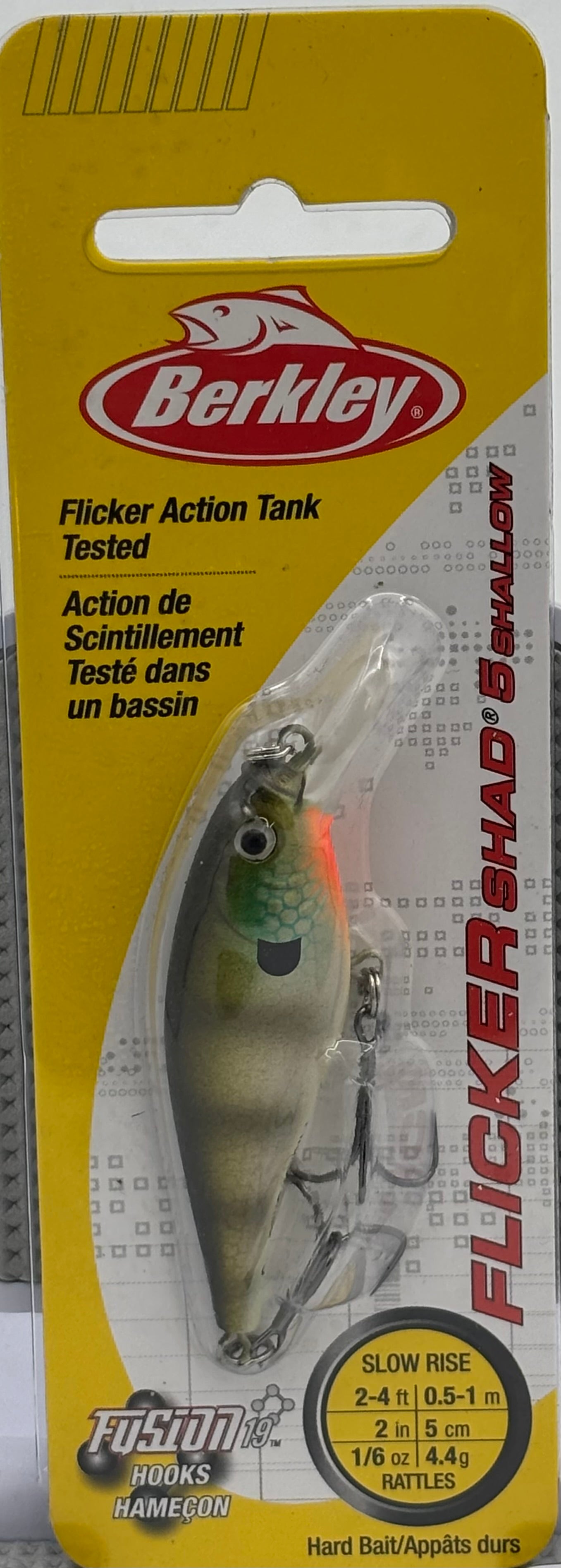 Berkley  Flicker Shad 5 Shallow MF Bluegill 1\/6 oz  120-9076
