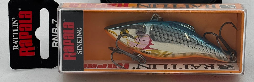 Rapala  Rattlin\u2019 Rapala 07 Silver Blue  RNR07SB