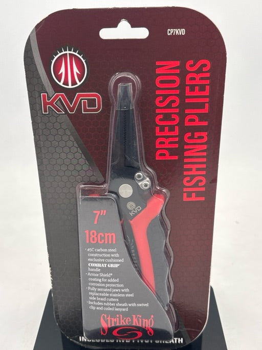 Strike King  KVD 7-201D Precision Carbon Plier  CP7KVD