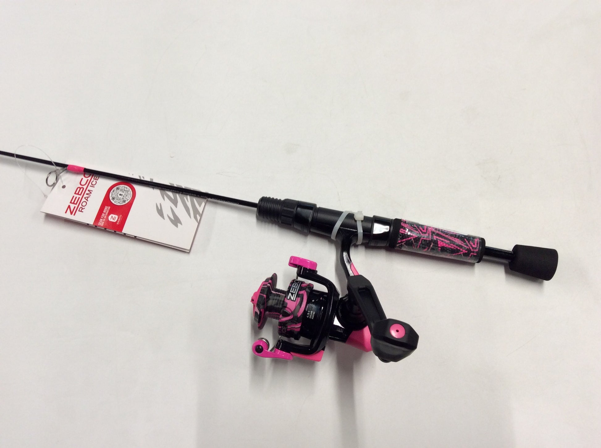 ZEBCO ROAM ICE PINK, 32M (SPINNING COMBO) ZROAMPKICE32M.NS3